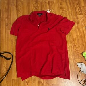 Red U.S Polo Assassin Shirt Worn Once